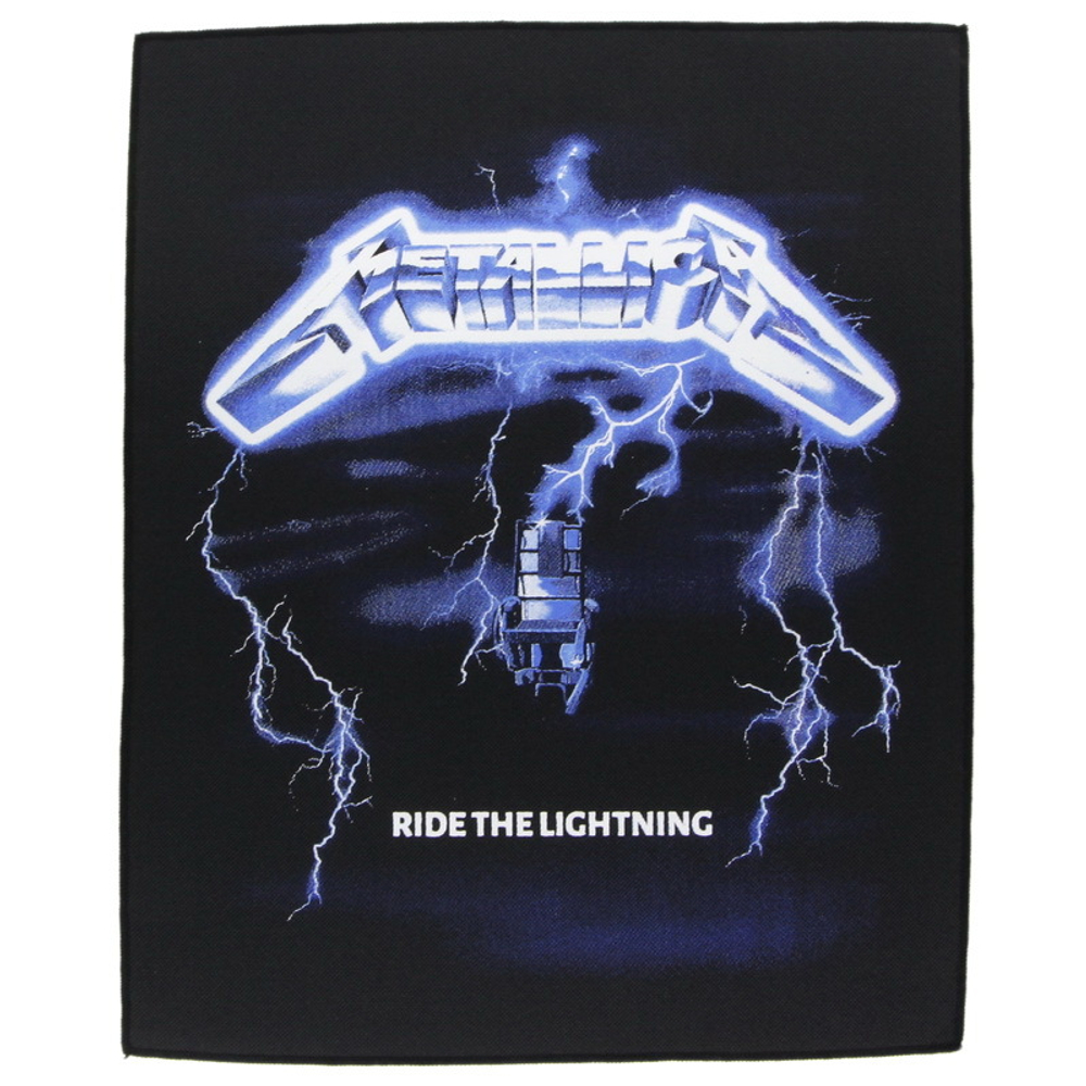 Нашивка спиновая Metallica Ride The Lightning (275)