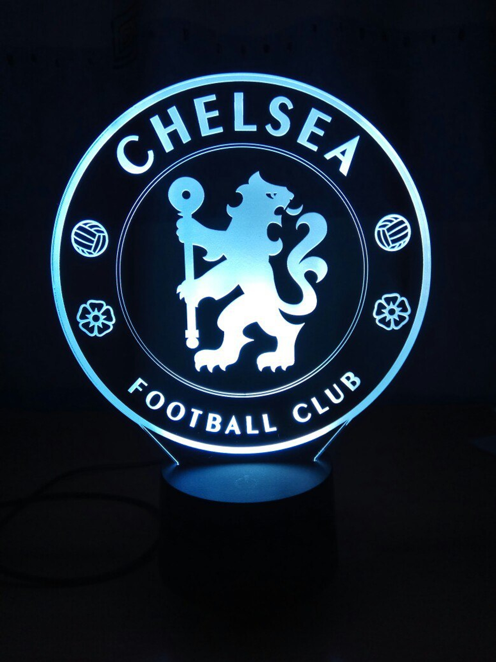3D Светильник "Сhelsea FC" (ФК Челси)