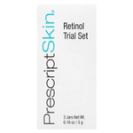 PrescriptSkin, набор пробников с ретинолом, 3 профессиональных средства с антивозрастным эффектом, 3 баночки по 5 г (0,18 унции)