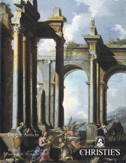 Каталог аукциона Christie's, Рим, Старые мастера от 25 марта 1992 года