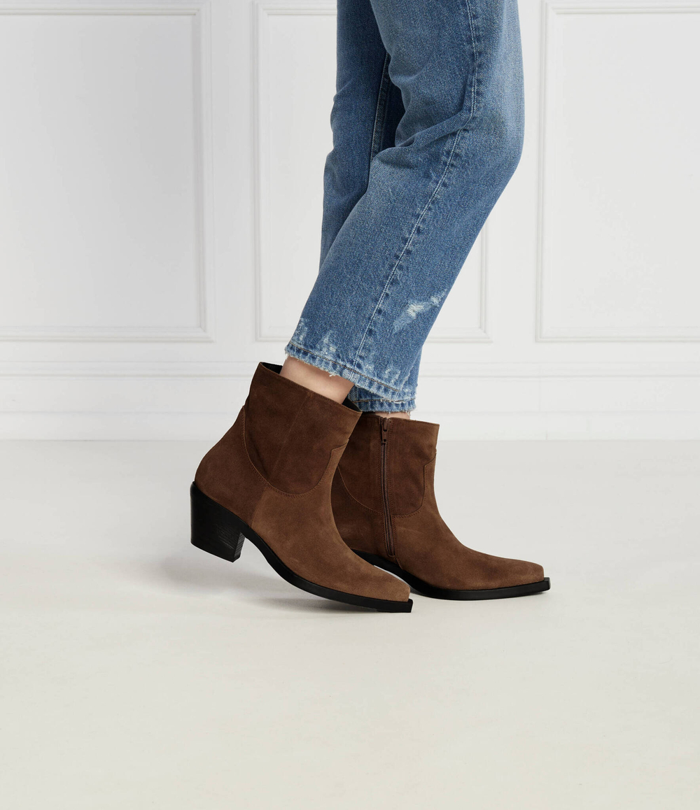 Кожаные ковбойки mozart texano Pinko - коричневый(102025 A0N8)