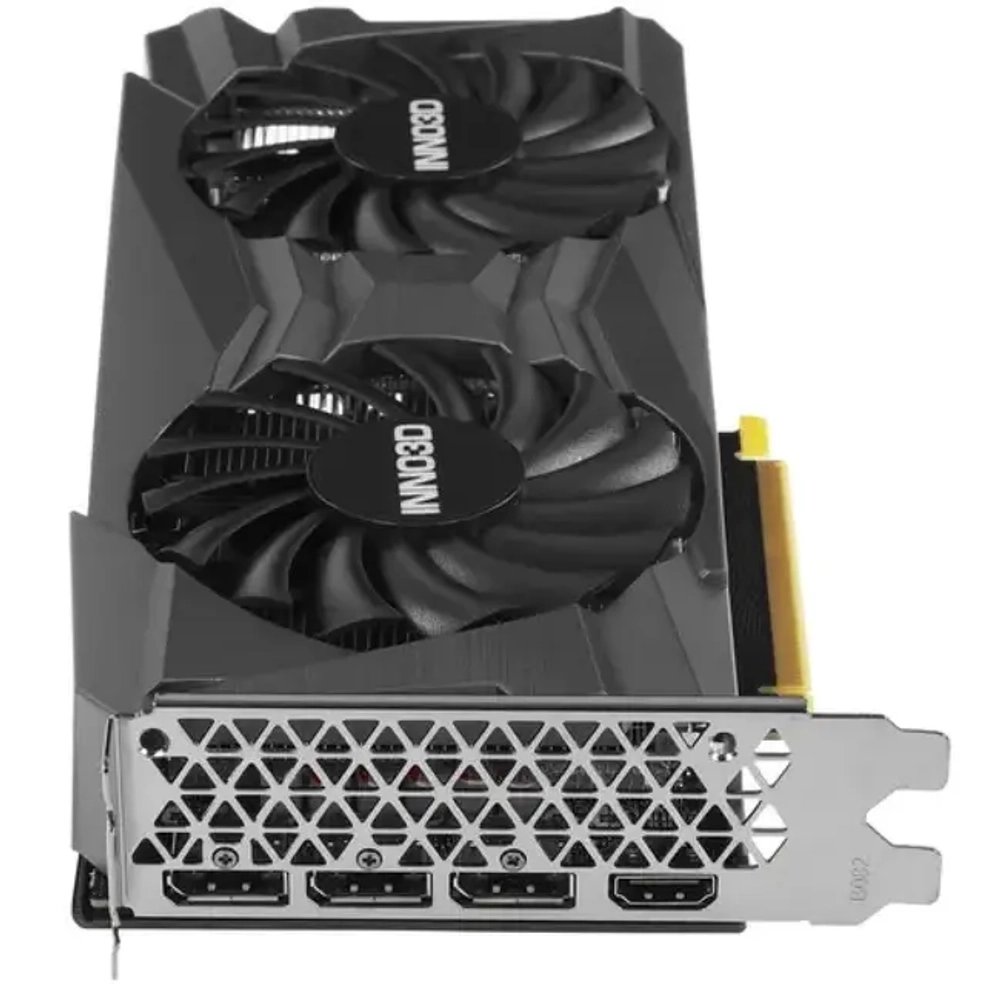 Видеокарта Inno3D GeForce RTX3050 TWIN X2, 8G GDDR6 128bit HDMI DP DVI N30502-08D6-1711VA41