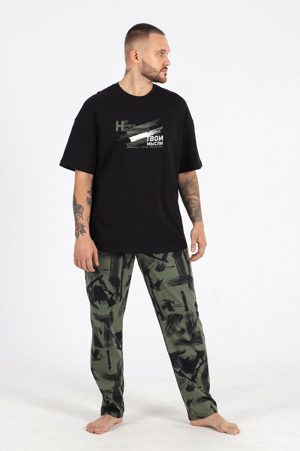 Костюм мужской Нил-3 Виотекс ЧЁРНЫЙ