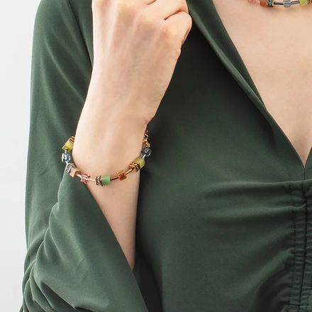 Браслет Coeur de Lion Olive-Green 2838/30-0905