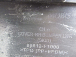 Юбка заднего бампера Kia Sportage 4 (QL) 16-18 Б/У Оригинал 86612F1000