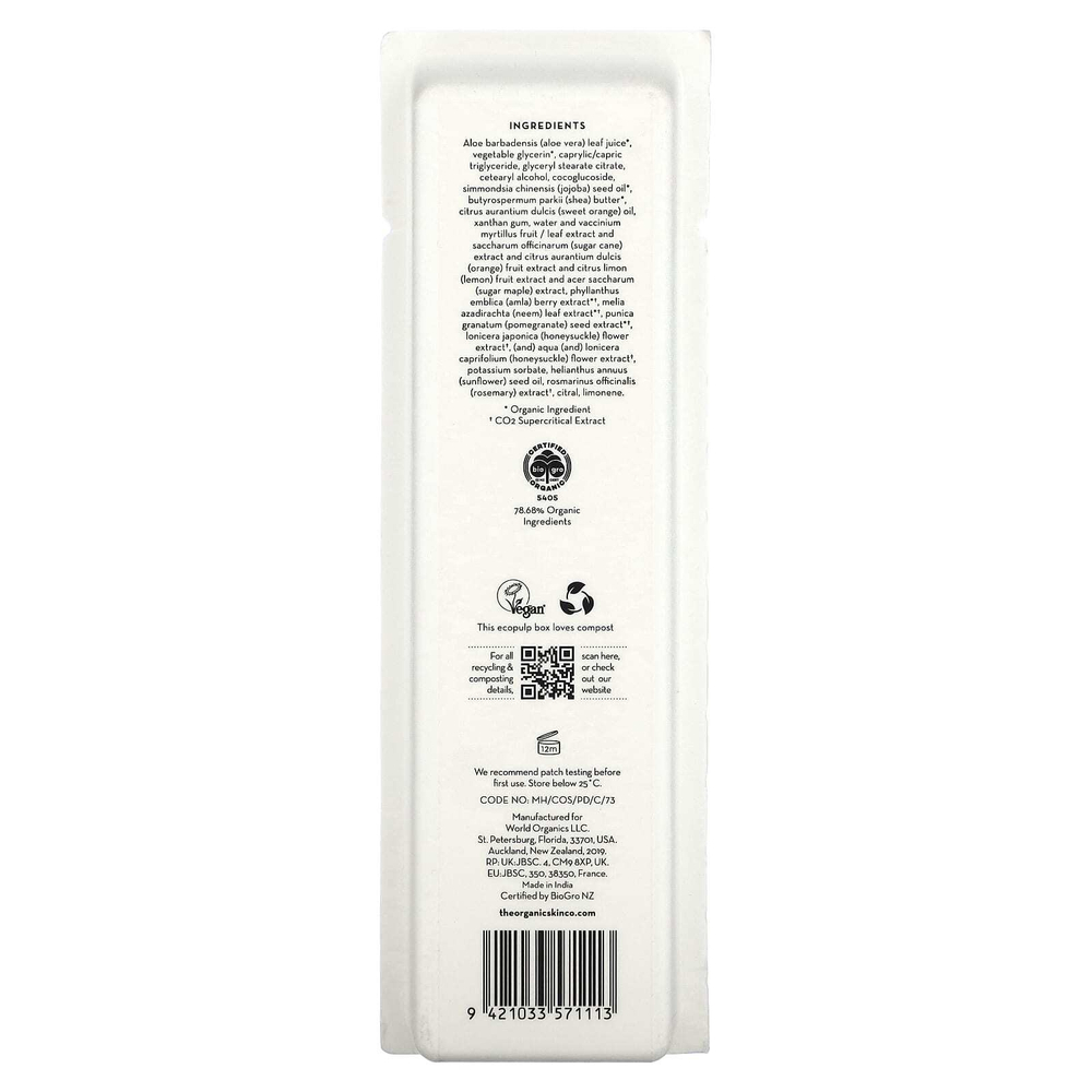 The Organic Skin Co., Очищающее средство для чистки сланца, 90 мл (3 жидк. унц.)
