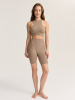 Бесшовный топ Американка без рукавов