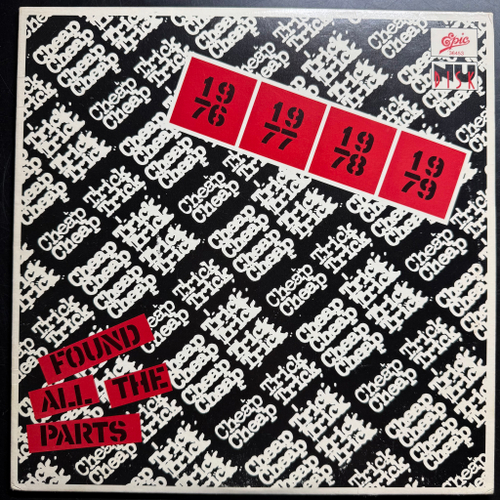 Cheap Trick ‎– Found All The Parts (США 1980г.) 10"