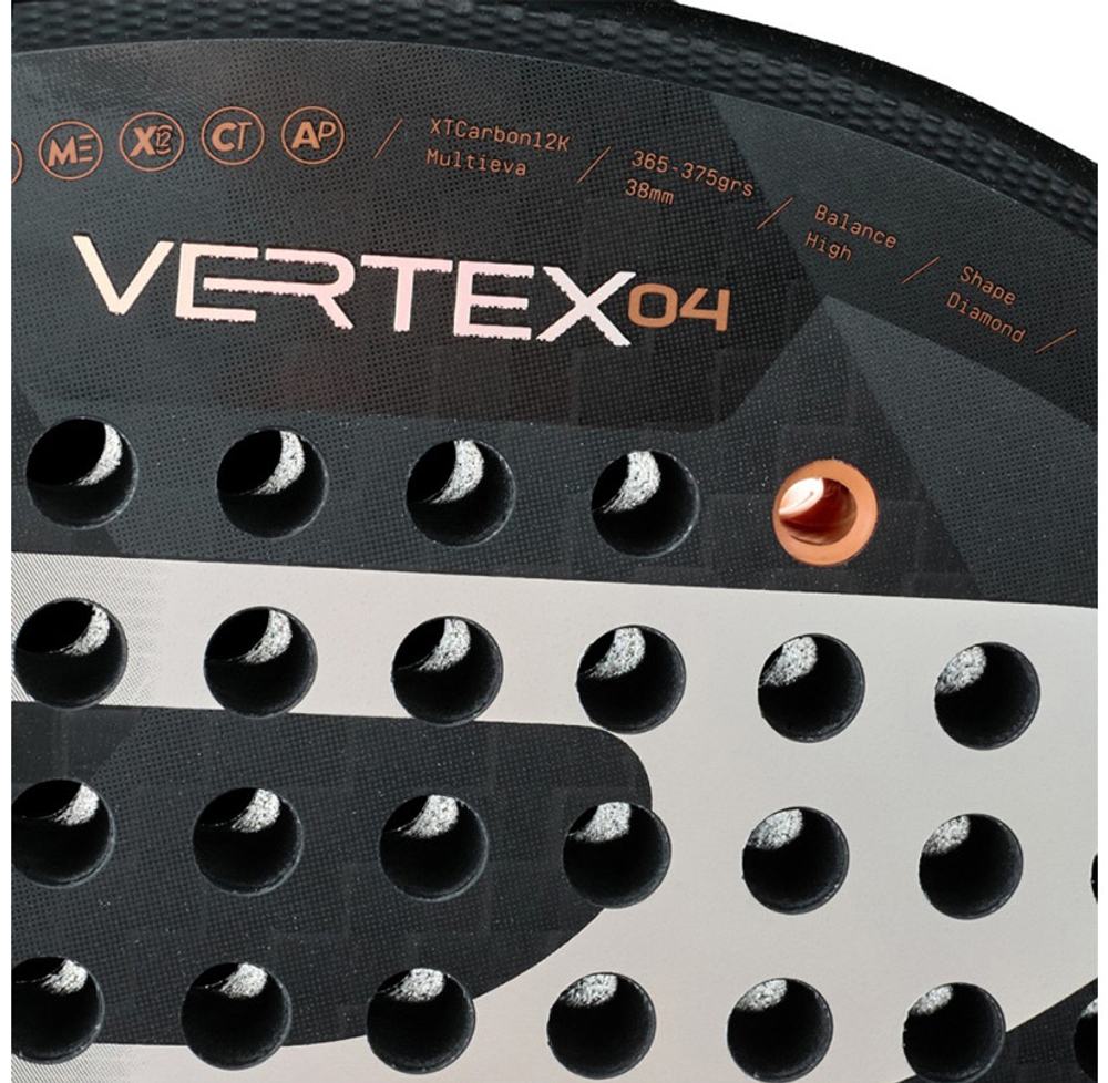 BULLPADEL, PALA VERTEX 04 25, 365 -375g, Padel Racket