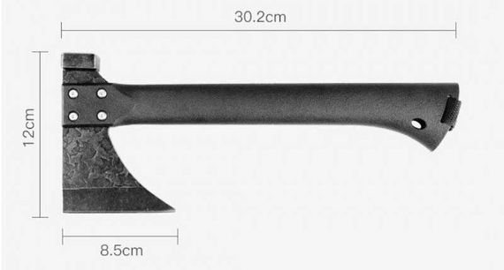 Топор TRAVELER HH30-1, вес 0,4 кг, длина 31,0 см