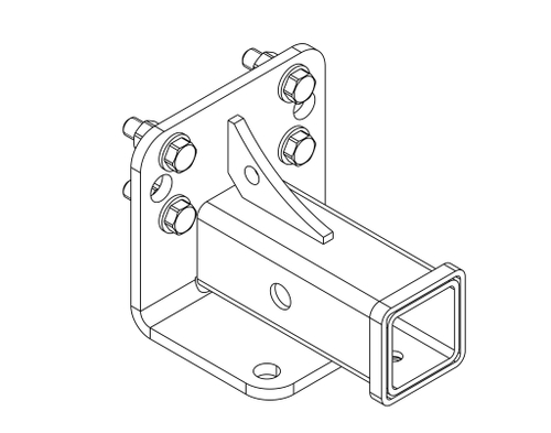 Фаркоп AvtoS для УАЗ 452, 2206, 3909, 3962, 3741, 3303 с универсальной электрикой и сертификатом в комплекте, арт.(UAZ-12+electr)