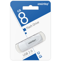 USB карта памяти 8ГБ Smart Buy Scout (белый)