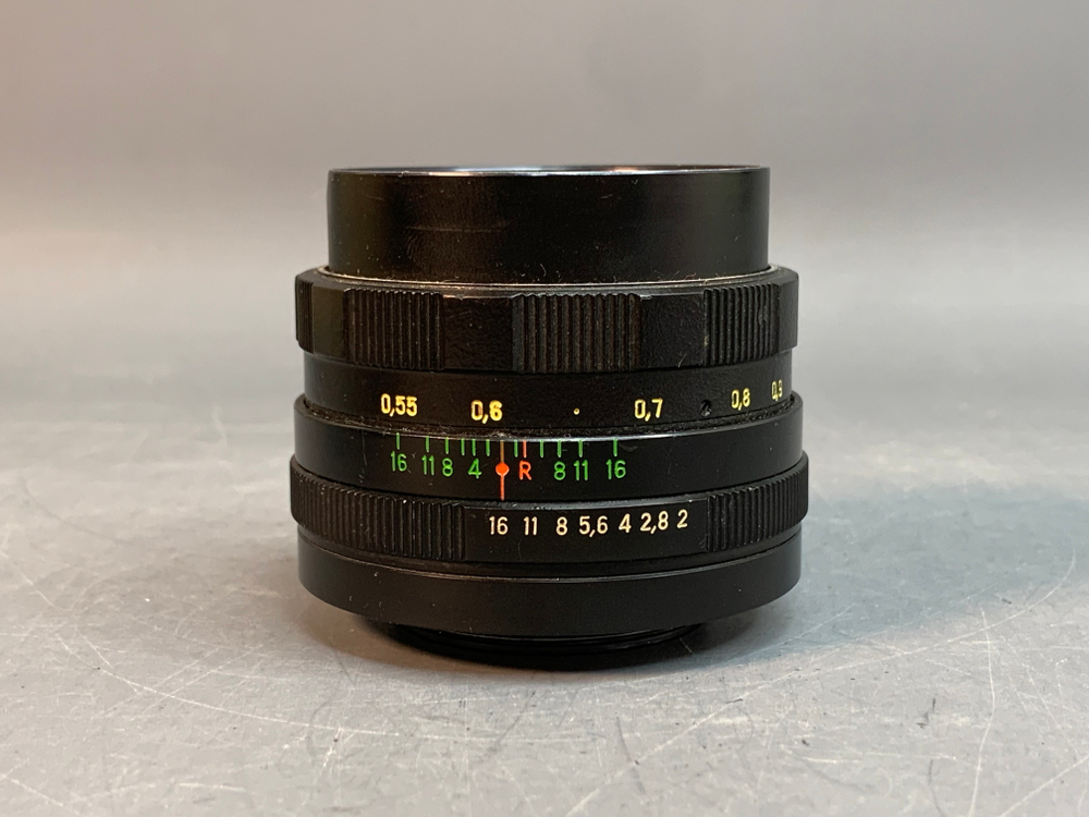 Helios-44M замято кольцо для светофильтров