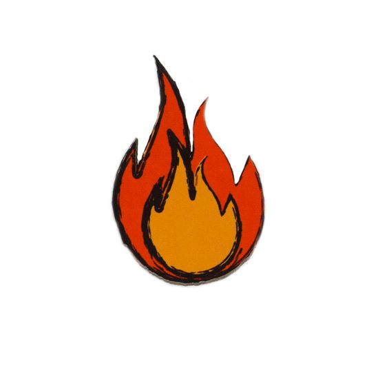 Деревянный значок. HOTTEST