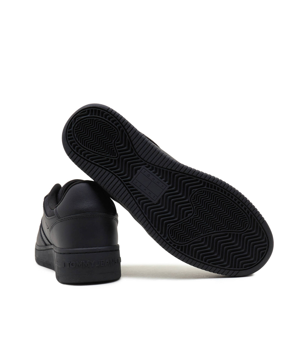 Кожаные кроссовки Tommy Jeans - черный(EM0EM01395)