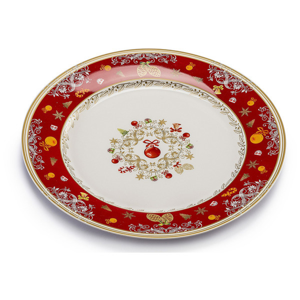 Тарелка обеденная 27см Особый вкус праздника Lamart