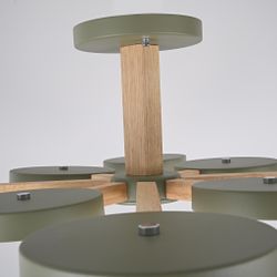 Потолочная Люстра Turna L8 Khaki By Imperiumloft