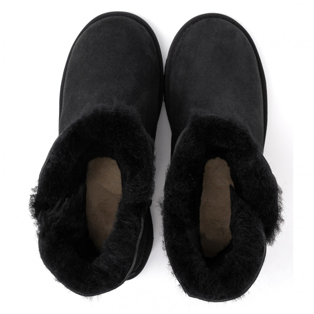 UGG Mini Bailey Button II Black