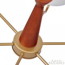 Подвесная люстра Arte Milano AM-Napoli 310166/D780/6 BS/WD