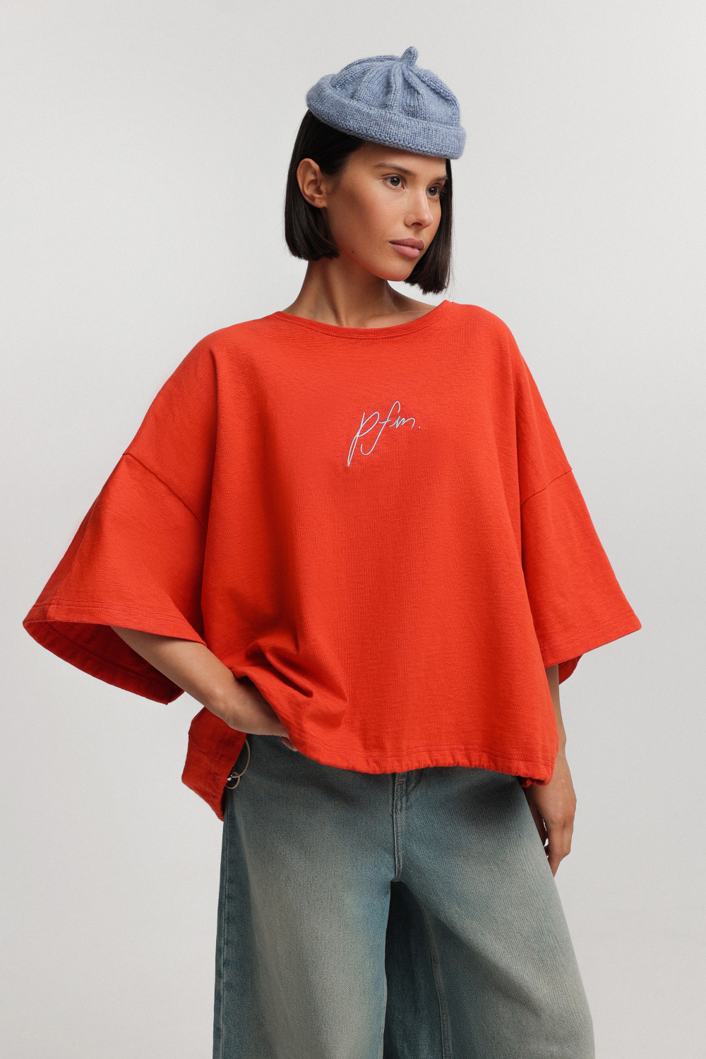 Футболка на кулиске