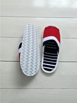 Тапочки в полоску открытые вар.4