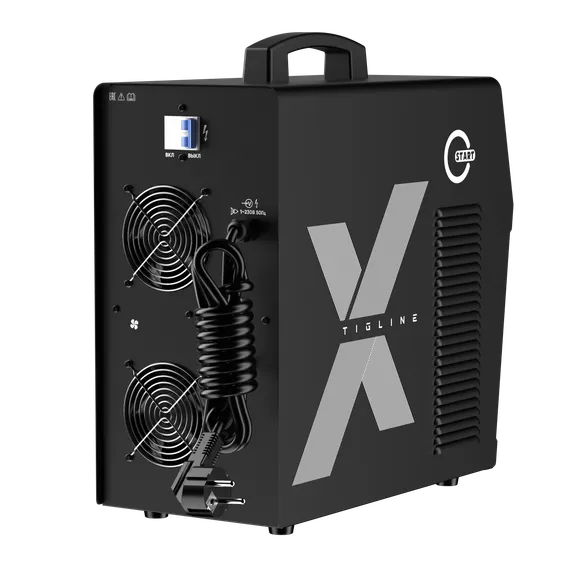 OSA START TigLine X250 AC/DC PULSE Установка аргонодуговой сварки 3STX250AP — полупрофессиональный аргонодуговой сварочный аппарат tig для монтажников, 250 А