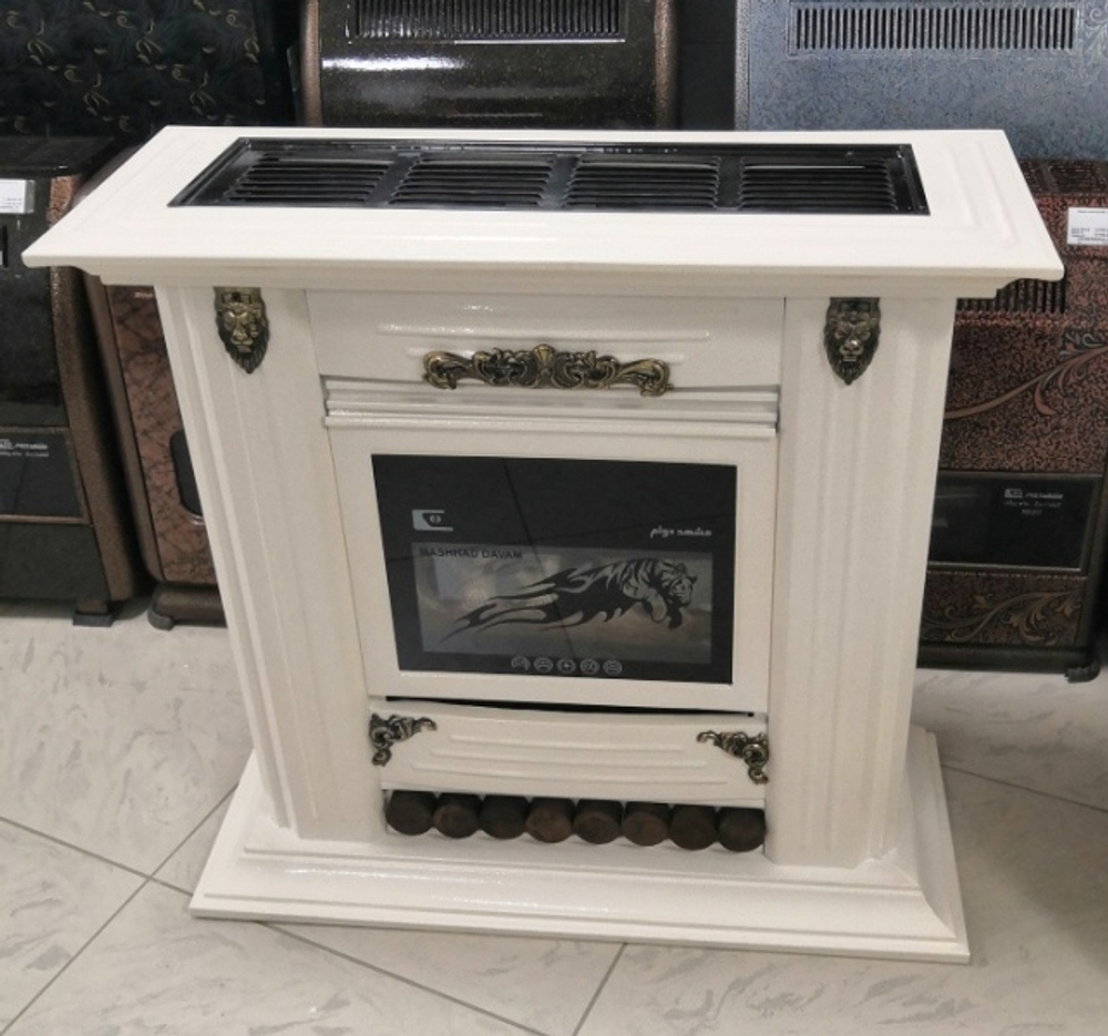 Газовый камин Мashhaddavam MD 605 Бежевый (120м2)