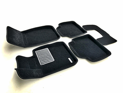 Коврики салона для BMW 3 (F30) (2010-2018) (X-Drive) Euromat 3D Business черные. Арт. EMC3D-001223