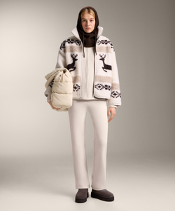 OYSHO Брюки Super Extra Warm, экрю