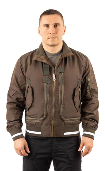 Бомбер (оксфорд, орех)