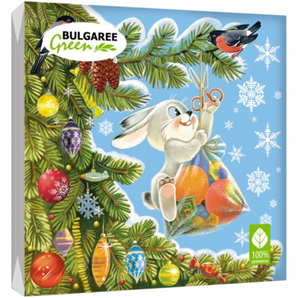 Салфетки Булгари в ассортименте 20 шт