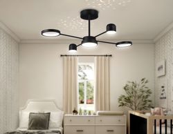 Ambrella Потолочный светодиодный светильник с пультом LineTech FL51632