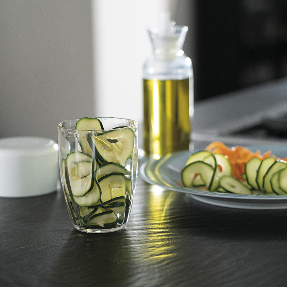 Терка-спиралайзер Guzzini Spiralize&Go белая