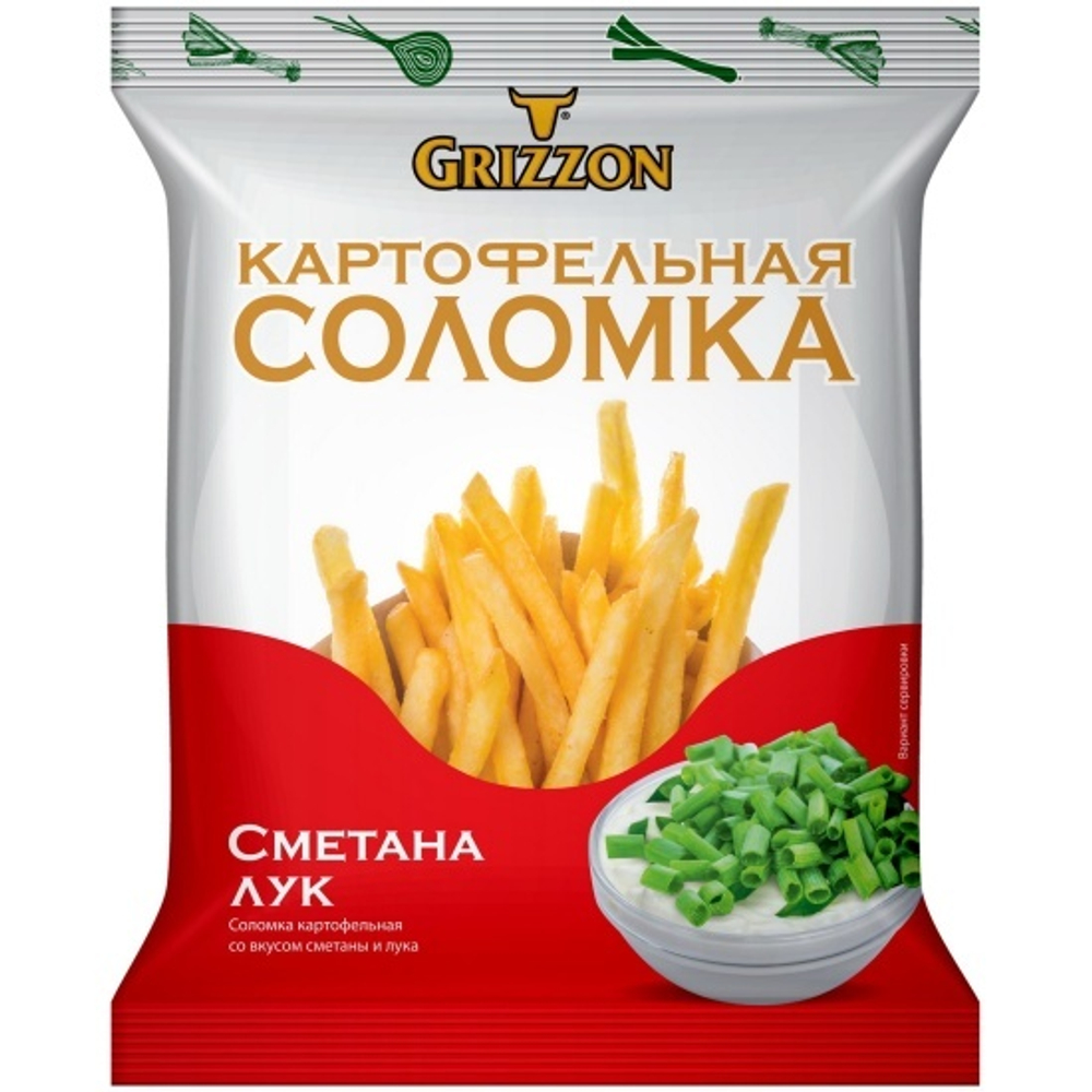 Grizzon Картофельная Соломка "Сметана Лук" 40гр