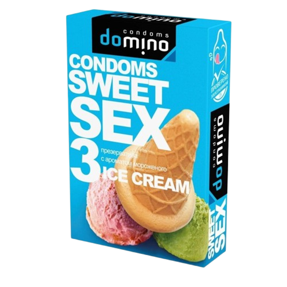 Презервативы DOMINO Sweet Sex «Мороженое»