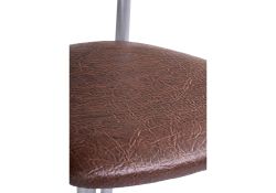 Стул на металлокаркасе Grigori горький шоколад / светлый мусс