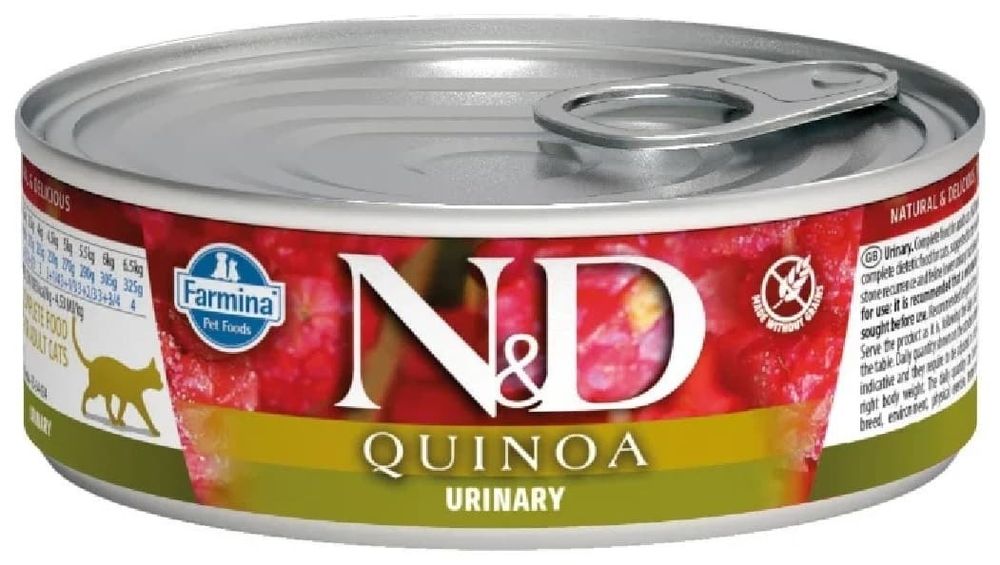 N&amp;D 80г влажный корм для кошек QUINOA Urinary