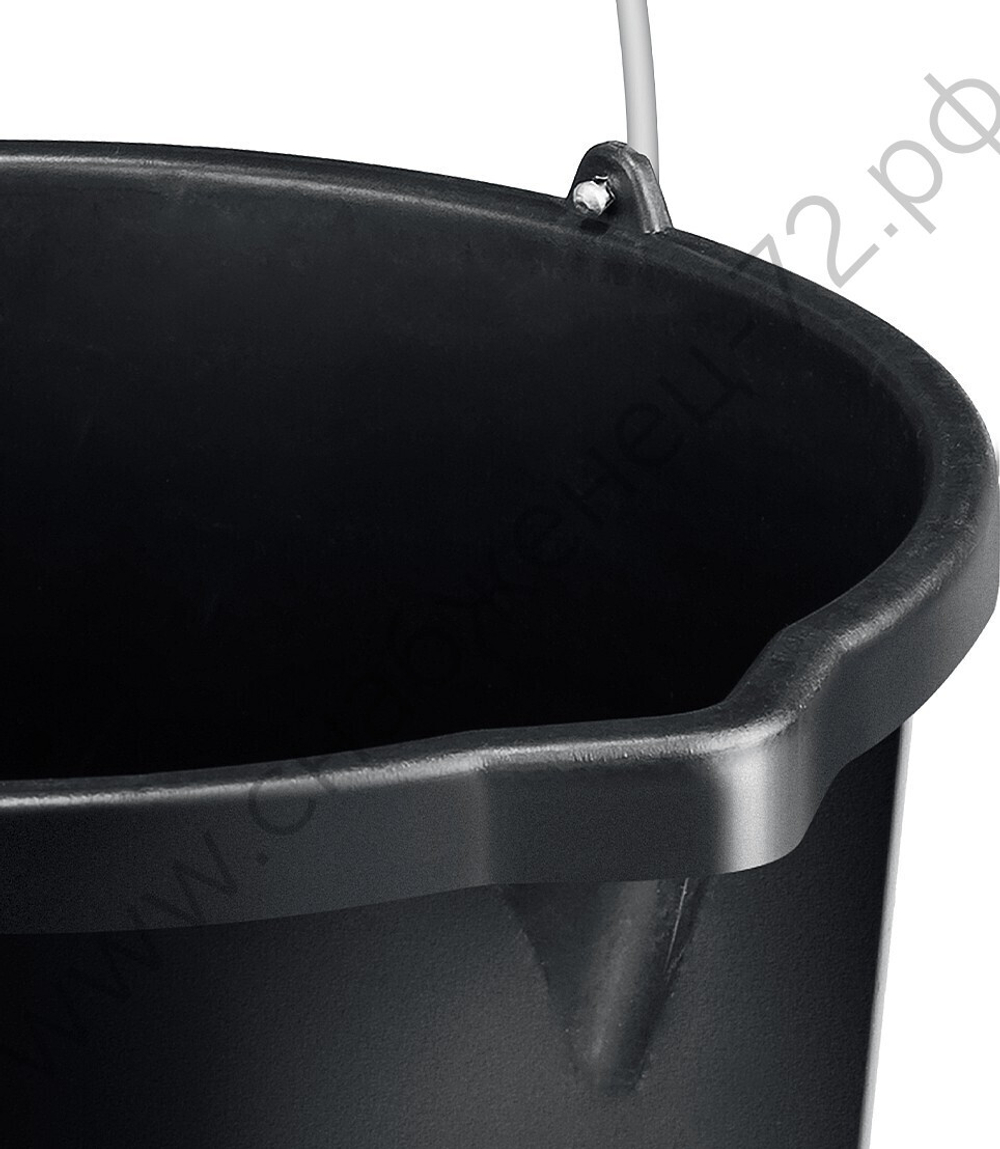 ЗУБР 20 л, высокопрочное с носиком, Строительное пластиковое ведро, МАСТЕР (06093-20)