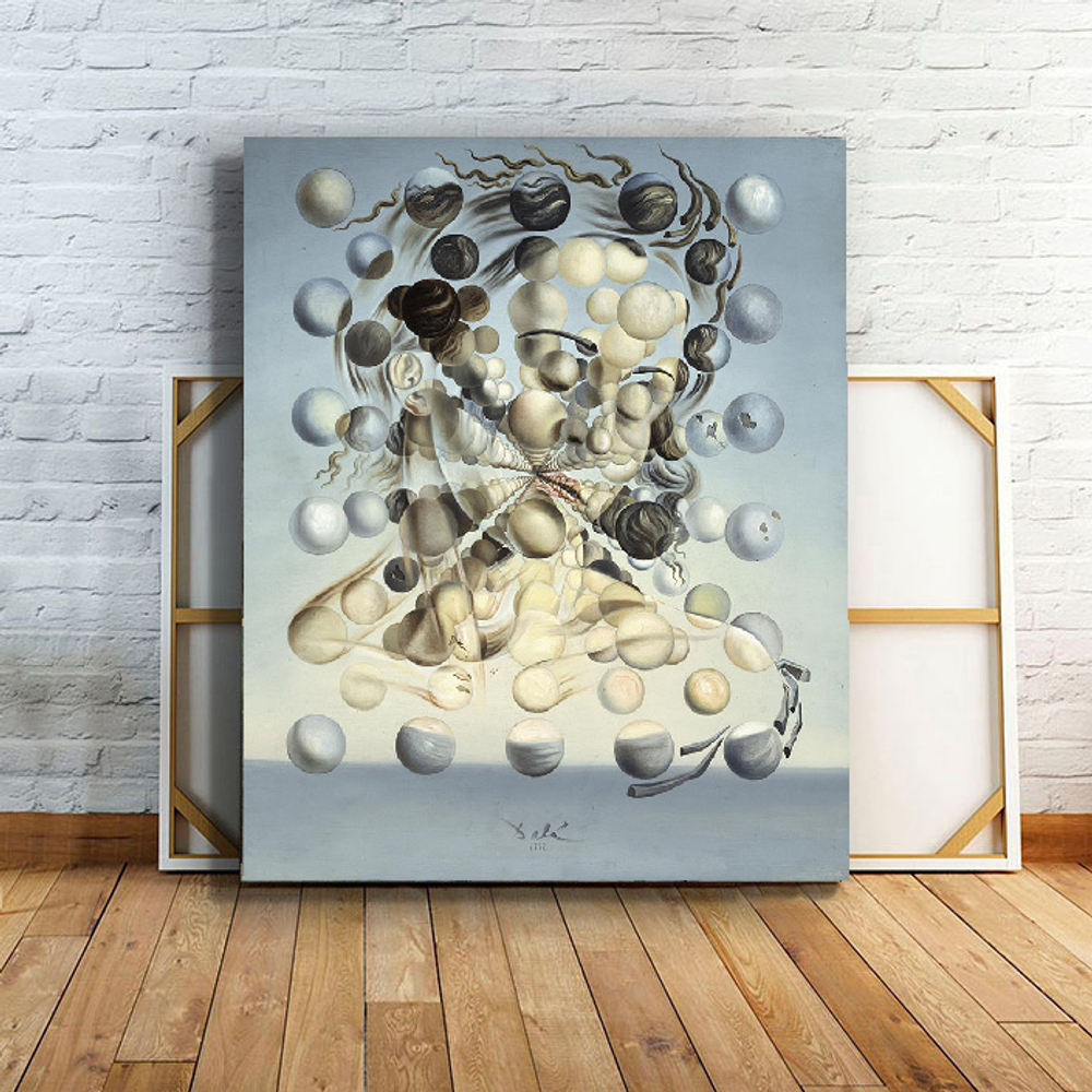 "Галатея со сферами", Дали, Сальвадор, картина (репродукция)