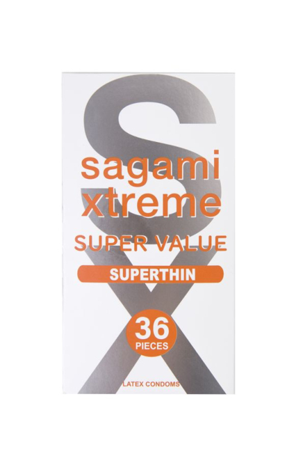 SAGAMI Xtreme 36шт. Презервативы ультратонкие, латекс 0,04 мм