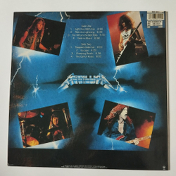 Винтажная виниловая пластинка LP Metallica Ride The Lightning (Россия 1994)