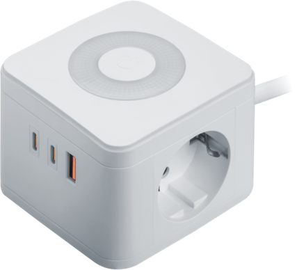 Удлинитель Navigator 95 685 NPE-USB06-02-140-ESC-3X1-PD20W