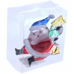 Фигурка с подсветкой «Веселый Дед Мороз» 9,5*4 см (на присоске)