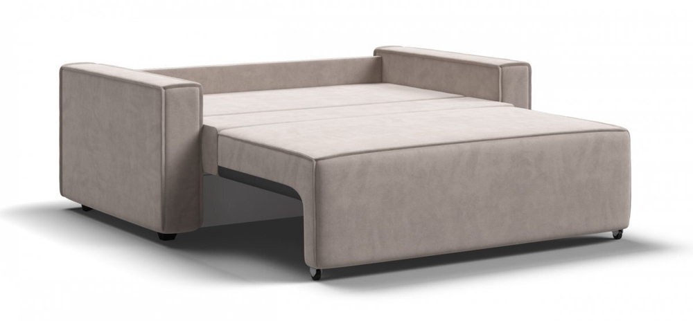 Диван Норд двухместный Велюр Монолит латте