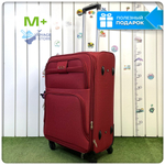 Средний чемодан L'Case Barcelona, бордовый