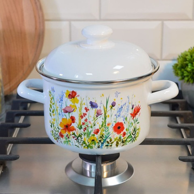 Кастрюля 1,5л "Цветущий луг"