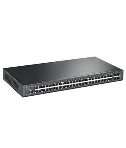 TP-Link SG3452 Управляемый коммутатор JetStream 2-го уровня с 48 гигабитными портами RJ45 и 4 портами SFP
