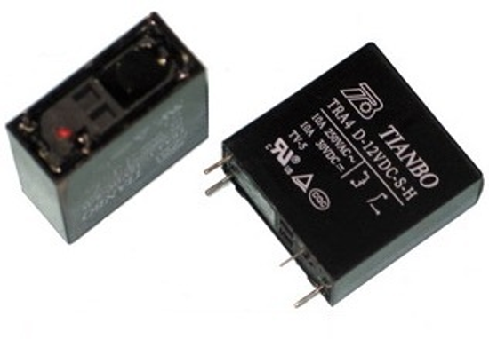 Реле электромагнитное TRA4D-12VDC-S-H 12VDC