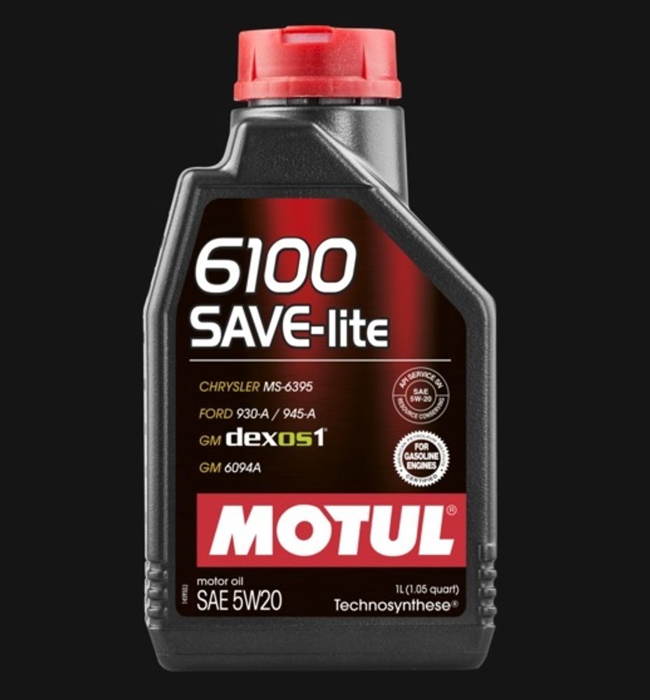 Масло моторное MOTUL 6100 SAVE-LITE 5W20