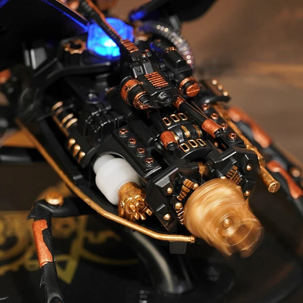 Штурмовой жук (Stag Beetle) от ROKR - конструктор, сборная механическая модель, 3D пазл, 3d головоломка